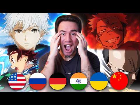 Anime Openings In Different Languages