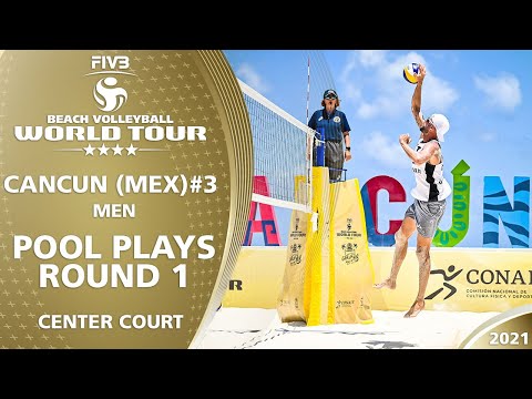 Court 1 | Men's Pool Play - Round 1 | Full Day | 4* Cancun 2021 #3