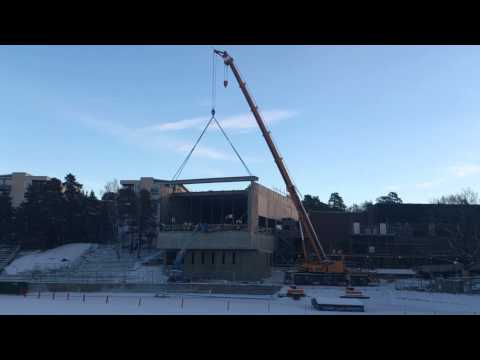Vinterpromenad Lötsjön Sundbyberg