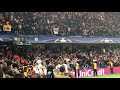 ROMA FANS GOING CRAZY AT CHELSEA AWAY! (3-3)