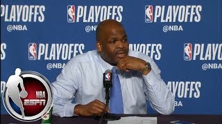 [FULL] Nate McMillan on LeBron James&#39; shot: We should have fouled or called timeout | NBA on ESPN