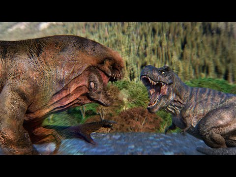 Distortus Rex Vs Rebirth Rex | Blender