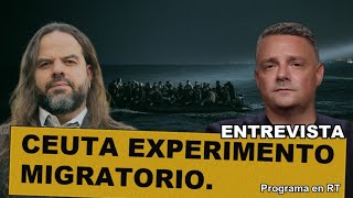 CEUTA | Experimento Migratorio. Entrevista en Zoom TV (RT) con Rubén PULIDO