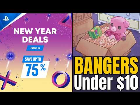 15+ Absolute BANGERS Under $10! | PSN New Year Deals 2026