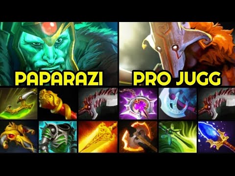 PAPARAZI Epic 56min Game — Swift Blink Wraith King vs Nullifier Juggernaut 7.28 Dota 2