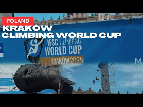 When You’re in Krakow and Suddenly… Climbing World Cup!