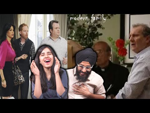Indian HILARIOUS Modern Family Reaction | Season 1 Episode 12