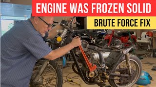 Bringing Back a 1972 Honda SL100 From the Dead!