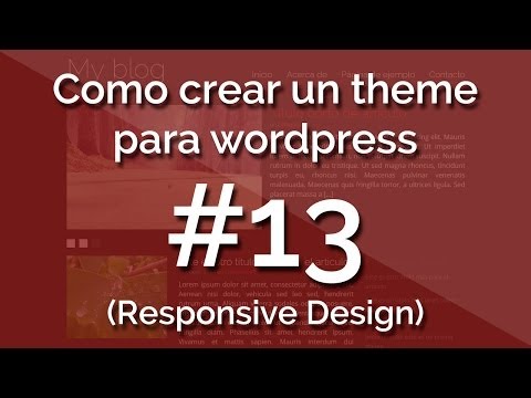 Curso Como crear un theme para wordpress con Responsive Design 1 Introducción
