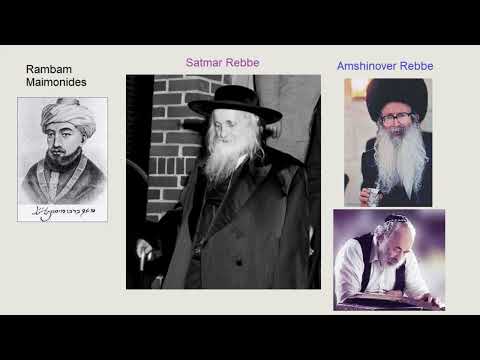 Shlomo Carlebach - Tzadikim Blessings - Satmar Rebbe - Amshinover Rebbe - Rambam  Maimonides