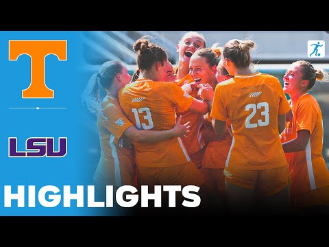 Tennessee vs LSU | NCAA College Women's Soccer | Highlights - September 21, 2025