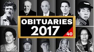 Notable Figures We Lost In NOVEMBER 2017 | Celebrity Deaths & Obituaries