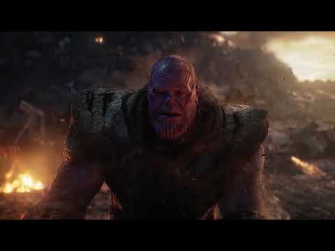 Thanos Disintegration Scene