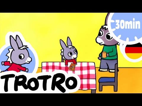 TROTRO DEUTSCH ⛷️ Trotro geht in den Urlaub |Kartoon|HD||