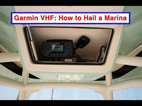 How to Hail a Marina with a VHF Radio
