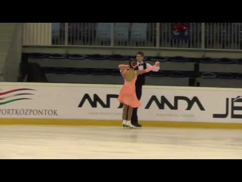 2016 Santa Claus Cup: Lara LUFT / Asaf KAZIMOF (GER) - ID AN PD, European Waltz