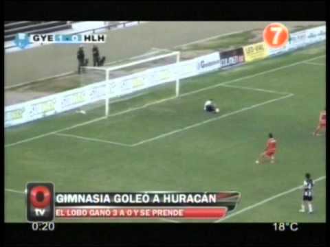 Gimnasia y Esgrima (Mza) 3 - Huracán LH (Mza) 0 - Argentino B 2012 - Fecha 9