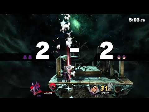 Lucario vs. Level 9 CPU Kazuya | Smash Ultimate