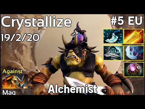 Crystallize  Alchemist - Dota 2  7.19