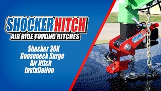 Shocker Gooseneck Surge Air Hitch & KingPin - Installation Video