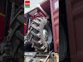 Massey Ferguson 385 4WD Tractor Fully Equipped Being Loaded Into Container MasseyFerguson