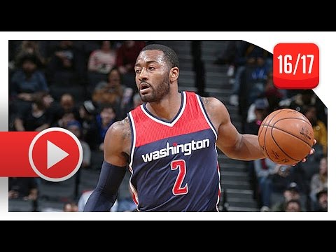 John Wall Full Highlights vs Nets (2016.12.05) - 25 Pts, 13 Ast, CLUTCH!