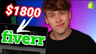 I Bought An $800 Shopify Dropshipping Business on Fiverr