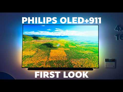Philips OLED+911 in 48, 55, 65 and 77-inch first look