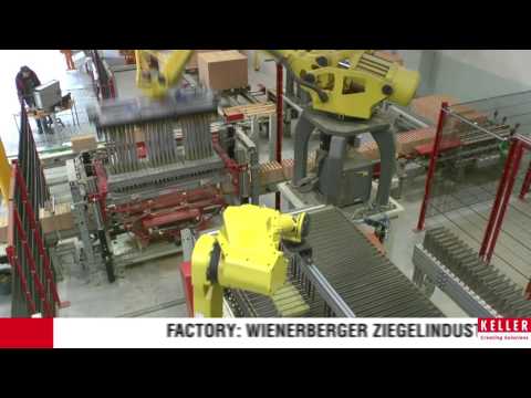 KELLER HCW - WZI, Haiding - Ziegelverfüllanlage / Brick filling plant