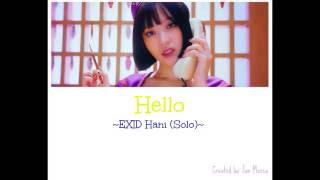 Hello-Hani(Solo)EXID&quot;STREEt&quot;Album Lyrics[ROM,ENG]