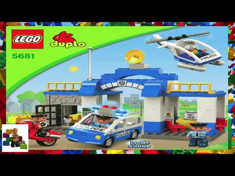 LEGO instructions - DUPLO - 5681 - Police Station