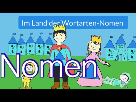 Nomen 🟦 Im Land der Wortarten 👸🤵 Deutsch #Grundschule #Teil 1 #Prinz und Prinzessin Nomen #Grammatik