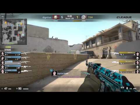 tenzki's 4K against TSM at ELEAGUE