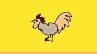 old hen cackled - traditional childrens song