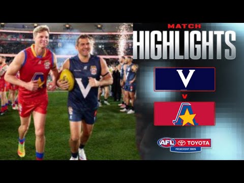 Victoria Vs All Stars Highlights|Four and Twenty Ej Wittens Legends Game 2025|AFL 