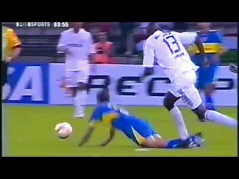 Larrionda no expulsa a Cataño - Once Caldas vs Boca Recopa 2005