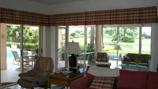 preview picture of video 'Custom Window Treatments by Suzanne Jones - Box Pleat Valances'