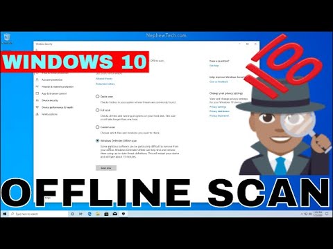 How To Run Windows 10 Boot Time Virus Scan