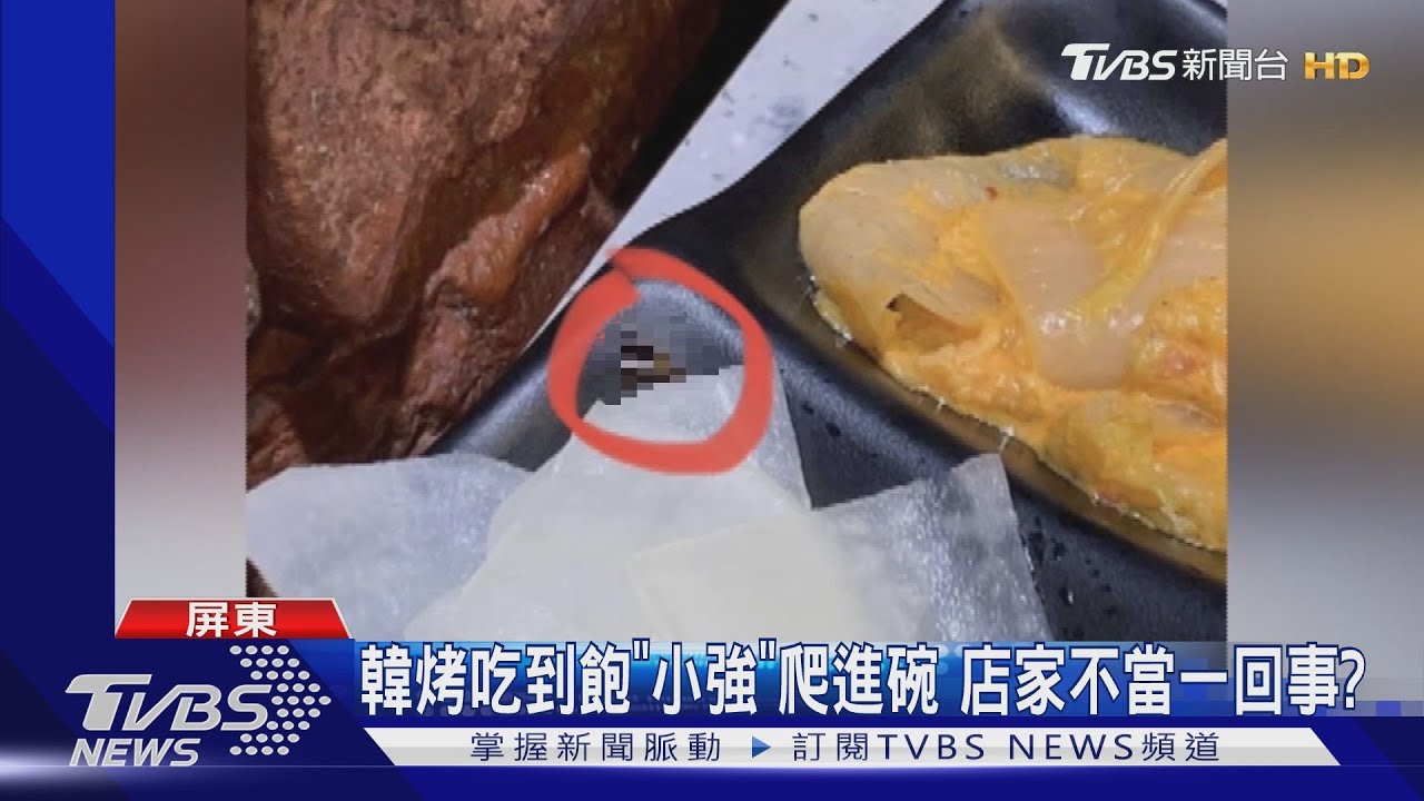 韓烤吃到飽屢看到「小強」 控店家加強消毒說說的