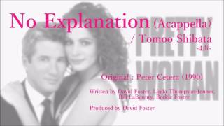 No Explanation (Acappella) 【Peter Cetera&quot;Pretty Woman&quot;BGM】/ Tomoo Shibata