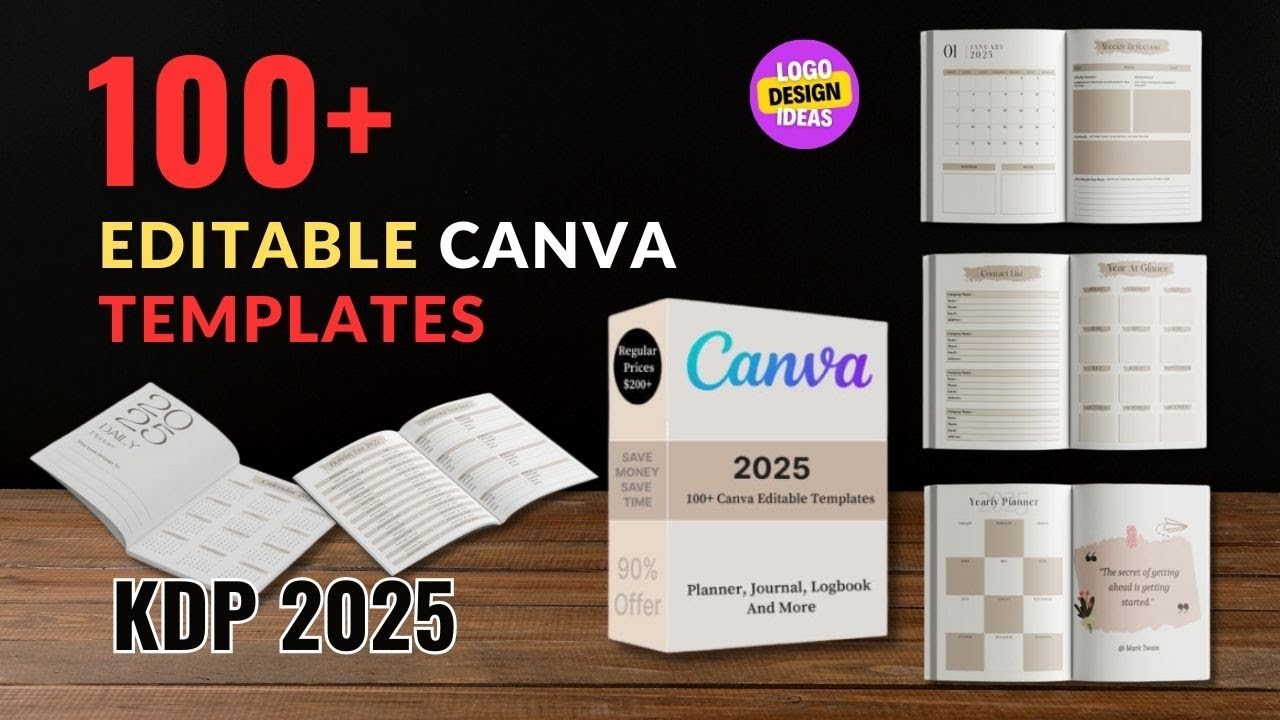 Editable Canva Templates | KDP 2025