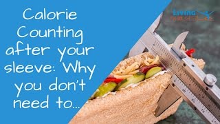 Calorie counting after sleeve gastrectomy