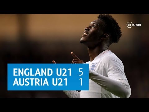 England U21 vs Austria U21 (5-1) | European Under-21 Qualifying Highlights