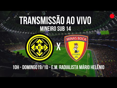 Uberabinha x Minas Boca - Mineiro sub14 - [Ao vivo e com imagens]