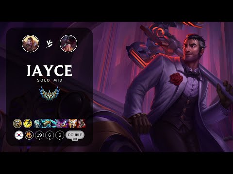 Jayce Mid vs Akali - KR Challenger Patch 12.23