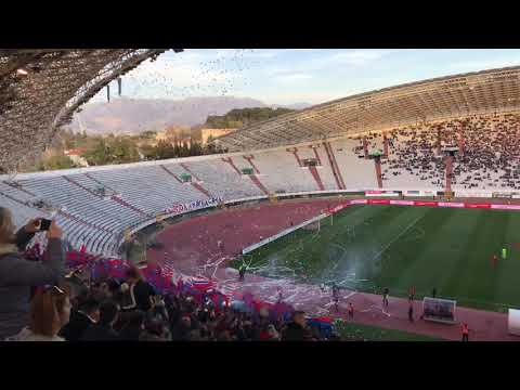 Početak utakmice Hajduk-Rudeš 16.3.2019.