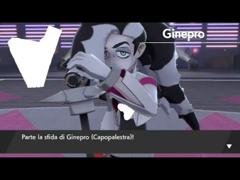 Ginepro, Capopalestra di tipo Buio - Pokémon Spada e Scudo