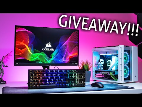 500 Euro Corsair GAMING & GIGABYTE G27F Setup!!
