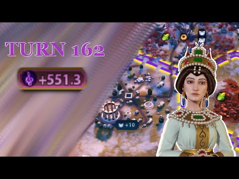 Civ 6 Deity - Using Theodora's Ability To EXPLODE Our Culture!