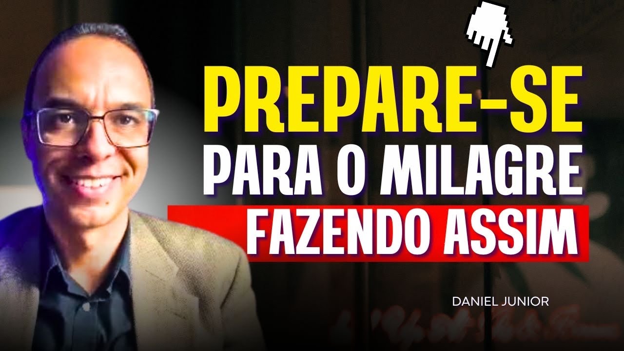 Descubra como Deus surpreende você. Prepare-se para o milagre | Oração Madrugada @danieljuniorcps
